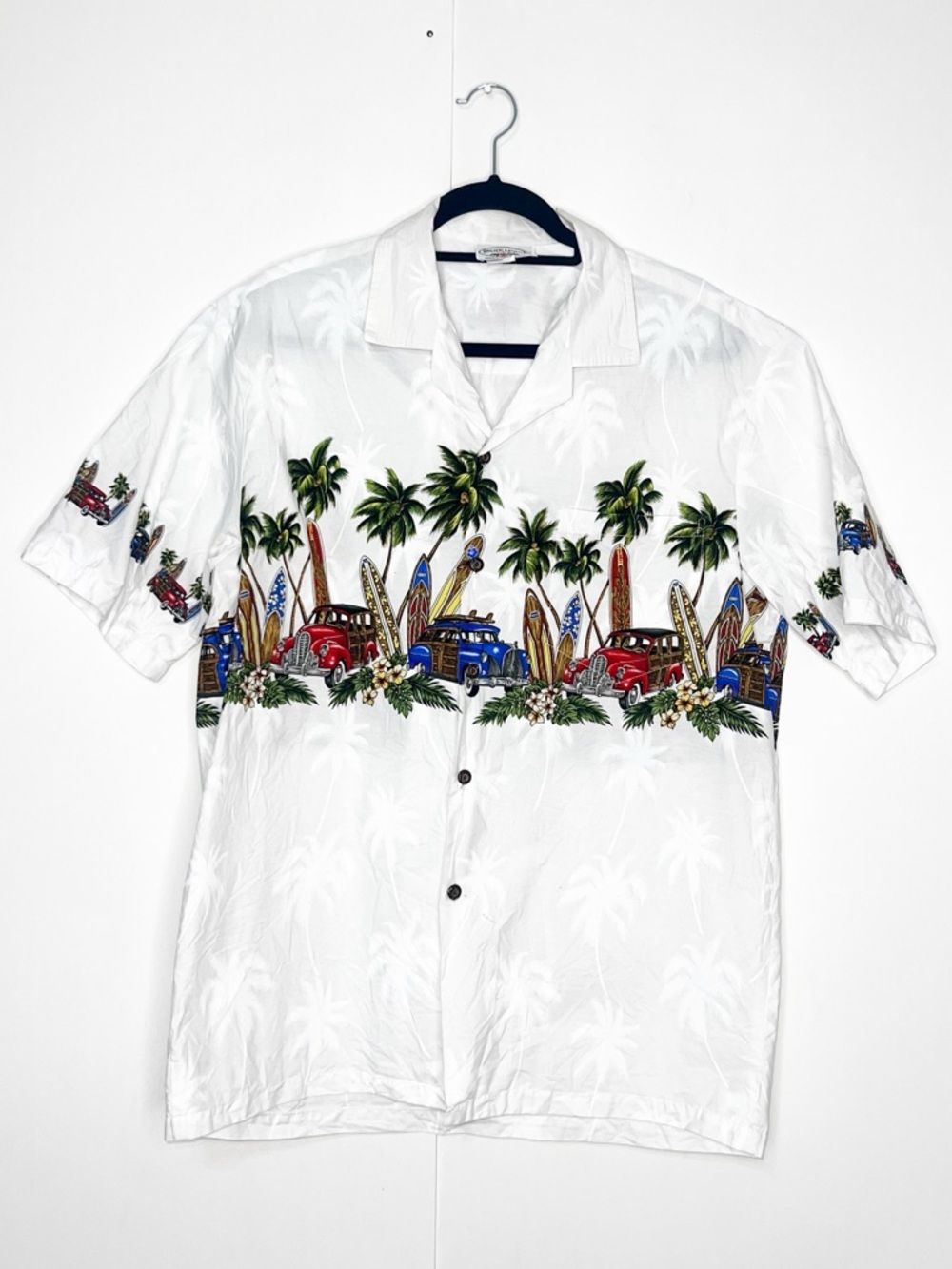 Pacific Legend Men’s Hawaiin Button Down Shirt